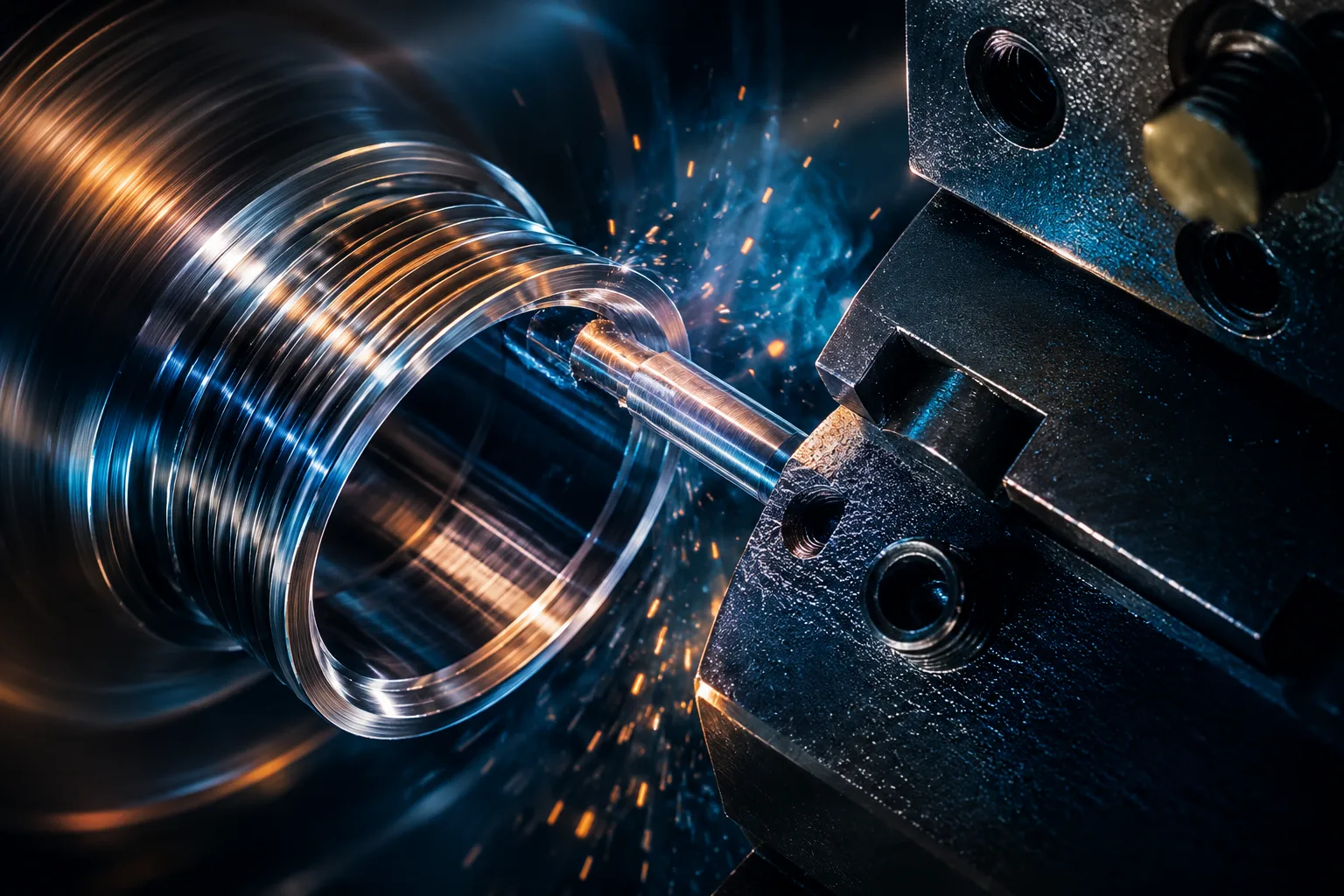 تراشکاری CNC چیست؟ راهنمای کامل آشنایی با ماشین‌کاری CNC